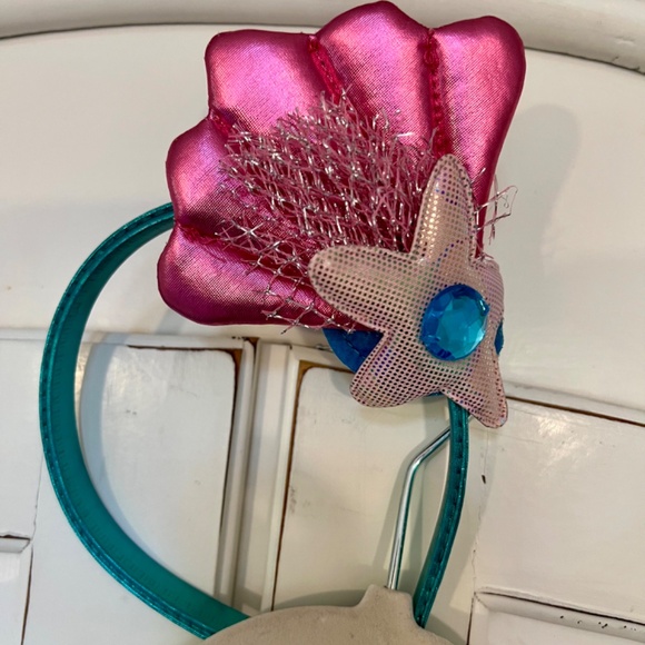 Girls Mermaid Costume with Headband - Picture 5 of 6